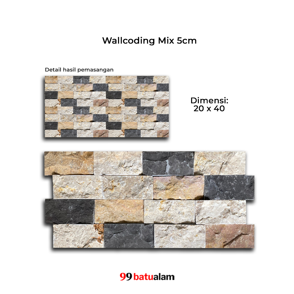 Wallcoding Mix 5cm